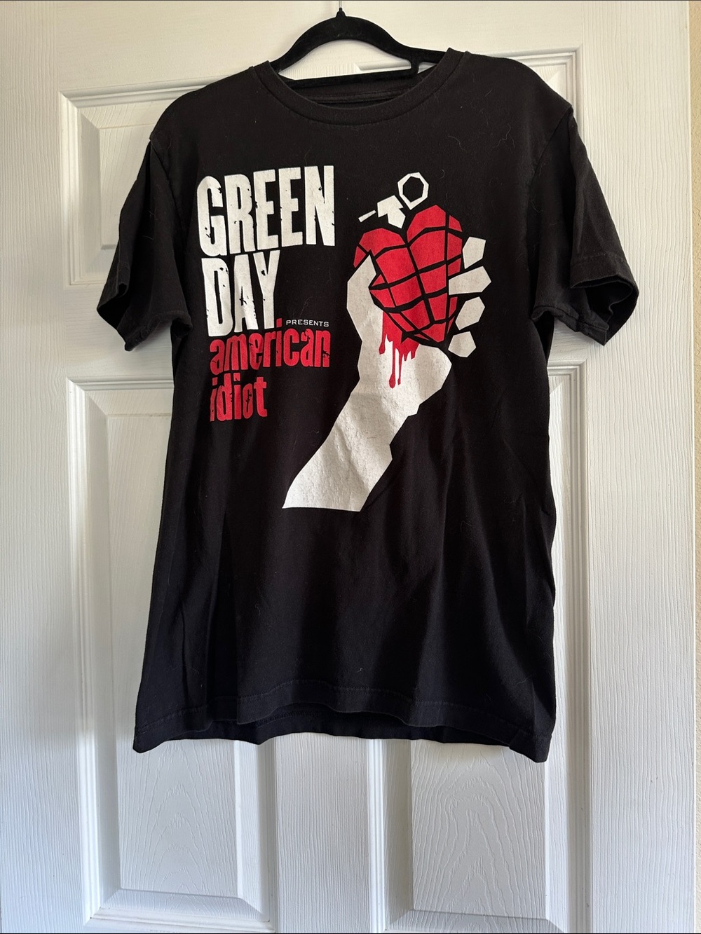 Green Day American Idiot Black Graphic T-Shirt